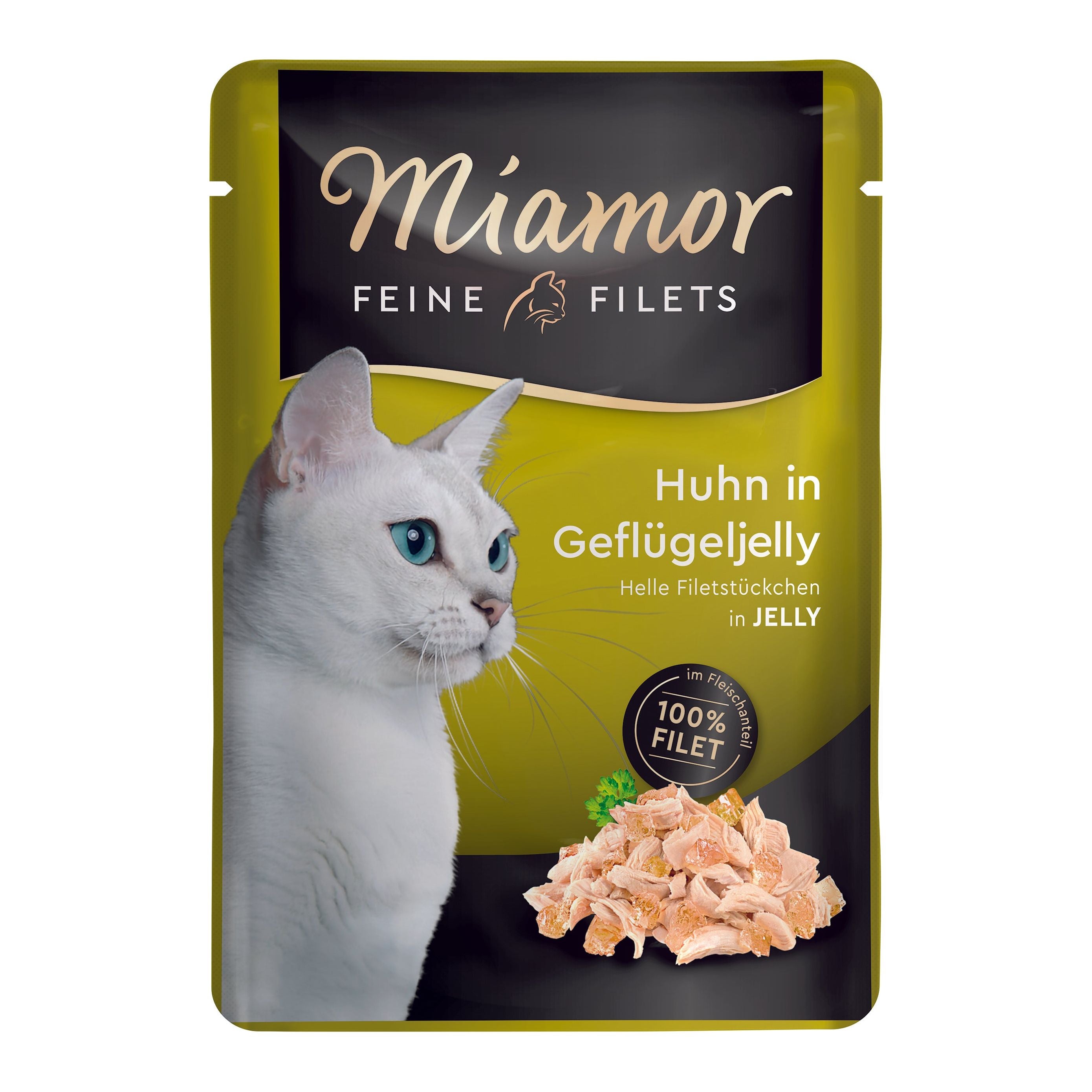 Miamor Feine Filets Huhn in Geflügeljelly 24x 100g